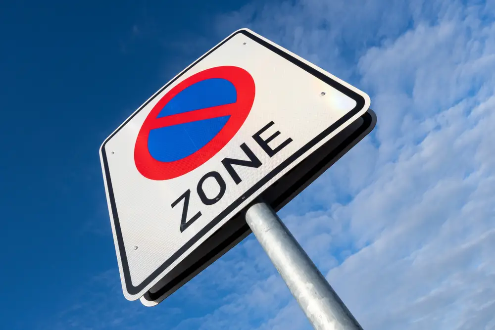 Umzugswagen Parkverbotszone